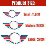 Car Exterior Front Rear Trunk Logo Badge Moulding Sticker Decorative Cover for Mini Cooper