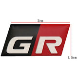 Car Body Rear Sticker for Toyota GR Gazoo Racing Sport Yaris Hiace Estima Hilux Rav4 Supra Camry Crown CHR Auto Accessories