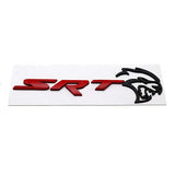 Dodge SRT Car Rear Sticker Auto Side Emblem Badge Decal