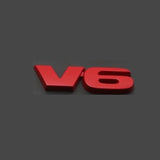 Car Trunk Badge Emblem Sticker for Toyota V6 RS5 Tundra Aygo Avensis Harrier Hiace Auto Whole Body Decal Exterior Accessories