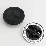 57mm ABS Car Front Hood Bonnet Emblem Badge for Mercedes Benz W124 W140 W163 W202 W203 W204 W210 W211 W212