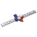 Jeep Texas Edition Lone Star Metal/ABS Car Front Grille Emblem Badge Auto Body Fender Side Sticker