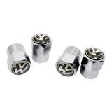 4pcs/set Volkswagen VW Car Air Valve Stem Cap Auto Tyre Valve Covers