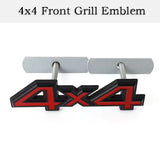 Jeep 4X4 Logo Metal Car Rear Sticker Decal Auto Front Hood Grille Emblem Badge