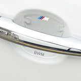 BMW M Power Epoxy Car Door Bowl Handle Anti-collision Protective Stickers Scratches Film
