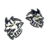 2pcs Dodge Demon 170 Metal Car Rear Sticker Body Badge Emblem