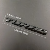 Car Trunk Emblem Sticker for Toyota TURBO Avensis Orolla 4Runner Avalon Aygo Auris Rav4 Camry Auto Decal Exterior Accessories