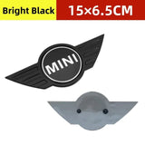 ABS Car Styling for Mini Cooper Logo R55 R56 R60 R61 Auto Engine Hood Emblem Sticker Refit Replacement Front Head Accessories