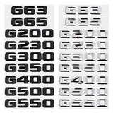 Mercedes Benz G63 G65 G200 G230 G300 G350 G400 G500 G550 Car Rear Sticker Emblem Badge