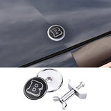 38mm Mercedes Benz Brabus Car Front Bonnet Hood Emblem Badge Cover