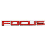 Ford Focus Metal Car Rear Center Sticker Emblem Badge Decal