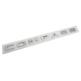 Jeep Compass 2022 2021 2020 2019 2018 2017 2016 2015 2011 ABS Car Rear Sticker Trunk Emblem Badge