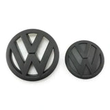 Car Front Grille Emblem 145mm Rear Trunk Badge 110mm Label for Volkswagen VW Tiguan 2009-2014 Accessories Part Number 5ND 853 630
