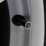 4pcs/set Lexus Logo Carbon Fiber Car Air Valve Stem Caps Auto Tyre Valve Covers with Wrench