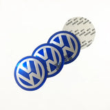 56/60/65/70/75/90/120mm Volkswagen VW Car Wheel Center Hub Cap Sticker Decal