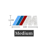 BMW M Power Car Steering Wheel Sticker Instrument Center Control Decal