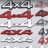 Jeep 4x4 Metal Car Rear Sticker Auto Trunk Emblem Badge Decal