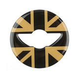 1pc Epoxy Car Steering Wheel Center Emblem Sticker Decoration for Mini Cooper Badge Interior Styling