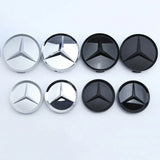 63.5mm 74mm ABS Car Wheel Center Covers for Mercedes Benz W166 W212 W213 W246 W176 W177 W205