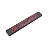 Modified Sport Logo for Audi A4L Q5L A5 A3 A6 C5 Q5 Q7 R8 RS5 Metal Car Body Emblem Sticker