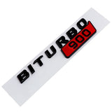 Mercedes Benz BITURBO 700 800 900 Logo ABS Car Rear Sticker