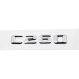 Mercedes Benz C240 C250 C260 C280 C300 C320 C350 C400 C500 Car Rear Stickers Decals Badge