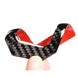Car Rear Decoration Trunk Carbon Fiber Sticker for  Tundra 2022 3D Soft Decals Glue Badge Automotive Styling Accessories