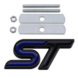 Ford ST Logo Metal Car Front Grille Emblem Badge Decal