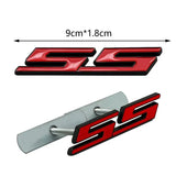 Chevrolet SS Logo Metal Car Front Grille Emblem Badge Auto Trunk Sticker Decal