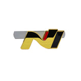 Hyundai N Logo Metal Car Front Hood Grille Emblem Badge Decal
