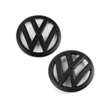 6R0 853 600A Car Front Grille Center Badge 117mm Rear Trunk Emblem 110mm for  Volkswagen VW Polo 2009-2013 Part Number 5G0 853 630H