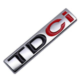 Ford TDCI Metal Car Side Emblem Badge Auto Trunk Sticker Decal