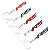 Chevrolet RS Logo Metal Car Key Rings Keychain Pendant