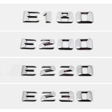 Mercedes Benz E53 E55 E63 E200 E220 E230 E240 E250 E260 Car Rear Emblem Badge Sticker