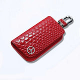 Mercedes Benz PU Leather Car Key Case Pouch Key Bag Protector