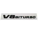 Mercedes Benz V8 BITURBO 2014-2016 ABS Car Rear Sticker
