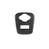 Carbon Fiber Car Cigarette Lighter Panel Decal Decoration Cover Sticker for Mini Cooper