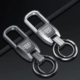 Audi Logo Metal Car Key Chain