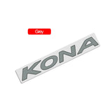 Hyundai KONA Metal Car Rear Sticker Trunk Emblem Badge Decal