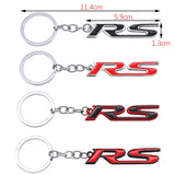 Honda RS Logo Metal Car Key Rings Keychain Pendant