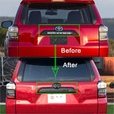 Auto Front Badge Trunk Decal for 4runner Logo Car Styling Rear Body Letters Sticker Head Emblem Modification Accessories