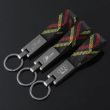 Audi Sline RS Car Logo Keychain Key Rings Holder Pendant