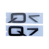 Audi Q3 Q5 Q7 Q8 Q2L Q5L ABS Car Rear Sticker Trunk Emblem Badge Decal