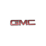2PCS Trunk Sticker Metal Red Emblem Badge for GMC Logo Sierra Canyon Yukon Envoy Safari Savana Terrain Acadia Car Accessories
