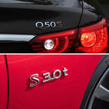 Infiniti 2.5 3.7 S IPL Metal Car Front Grille Emblem Badge Rear Sticker Decal