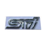 Subaru STI Logo Metal Car Rear Sticker Decal Emblem Badge