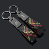 Volkswagen VW R Nylon Webbing Car Keychain Pendant Key Chain Holder