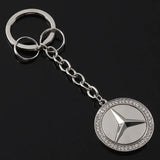 Mercedes Benz Diamond Metal Car Key Ring Pendent