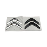 Citroen Logo ABS Car Rear Sticker Trunk Emblem Badge Decal