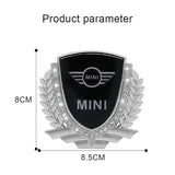MINI Cooper Metal Diamond Car Rear Sticker Auto Window Emblem Badge Decal